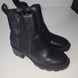 SO Black Combat Boots